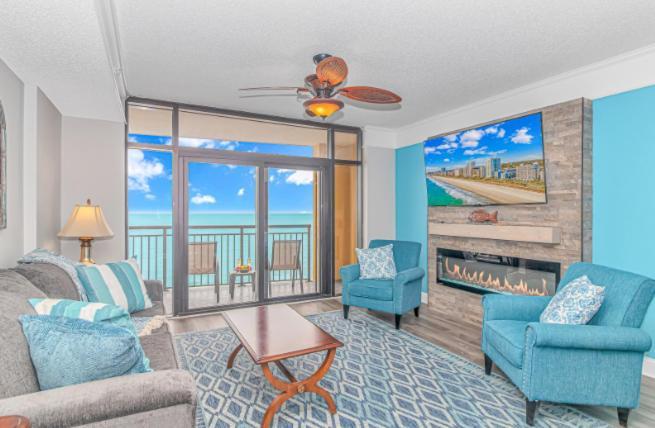 מירטל ביץ' Stunning Double Balcony- Oceanfront 2 Bedroom, 2 Bath- Anderson Ocean Club 905 מראה חיצוני תמונה